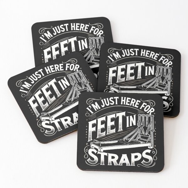 Item preview, I'M Just Here Feet In Straps Pilates Yoga Fitness Lovers designed and sold by BarbaraLillie.