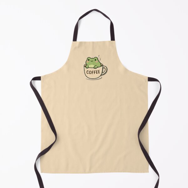 Item preview, Cute Frog in Coffee Cup – Kawaii Coffee Lover Illustration designed and sold by konthai.familyart.