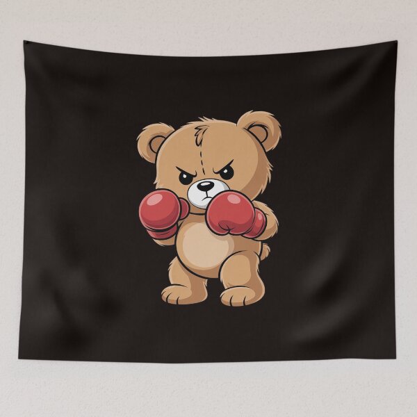 Item preview, Pretty Teddy bear costume for boxing lovers designed and sold by velltoons.