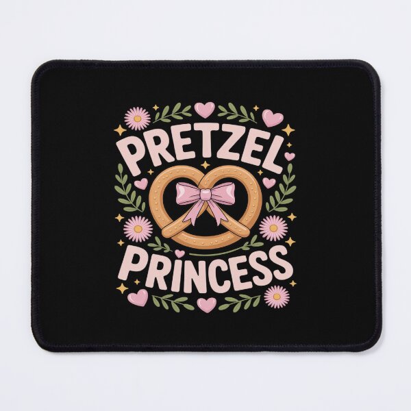 Item preview, Pretzel Princess Flower Heart Pretzel Lover designed and sold by velltoons.