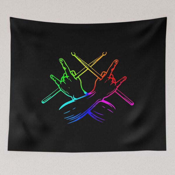 Item preview, Drummer T	 For Men Boys Drumming Band Rock 'N' Roll designed and sold by AndreaBonnie.