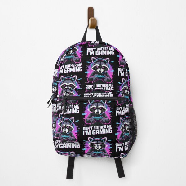 Item preview, Raccoon Gaming Don'T Bother Me I'M Gaming designed and sold by MavisJoseph.