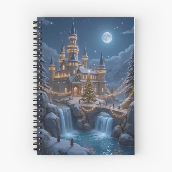 Item preview, Christmas Moonlight Castle designed and sold by SEIMEI2025.