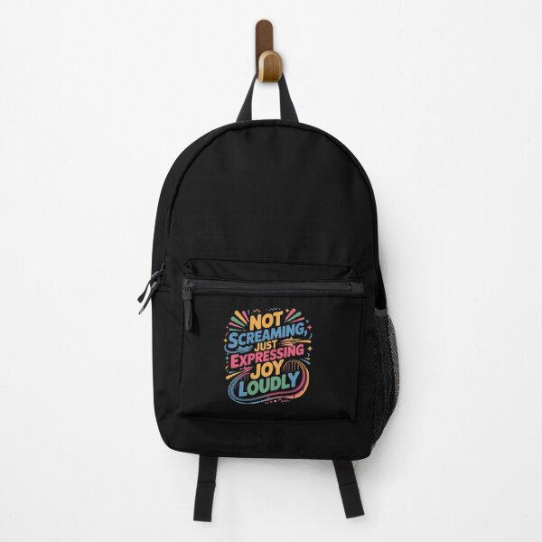 Item preview, Not Screaming Just Expressing Joy Loudly – Funny Colorful designed and sold by Coaster Culture Industries.