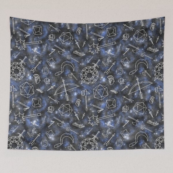 Item preview, Cosmic D&D Fighter Class Pattern designed and sold by DBMoonshine.