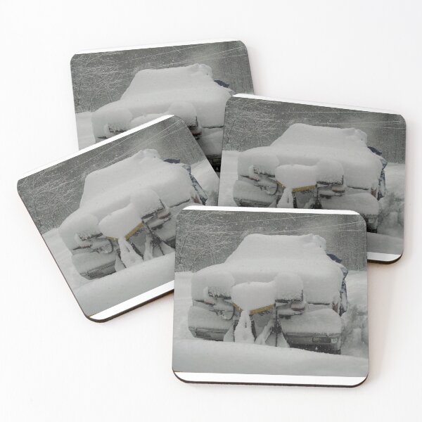 Item preview, Antique Truck buried in a blizzard designed and sold by AK Designs LLC of New Hampshire.