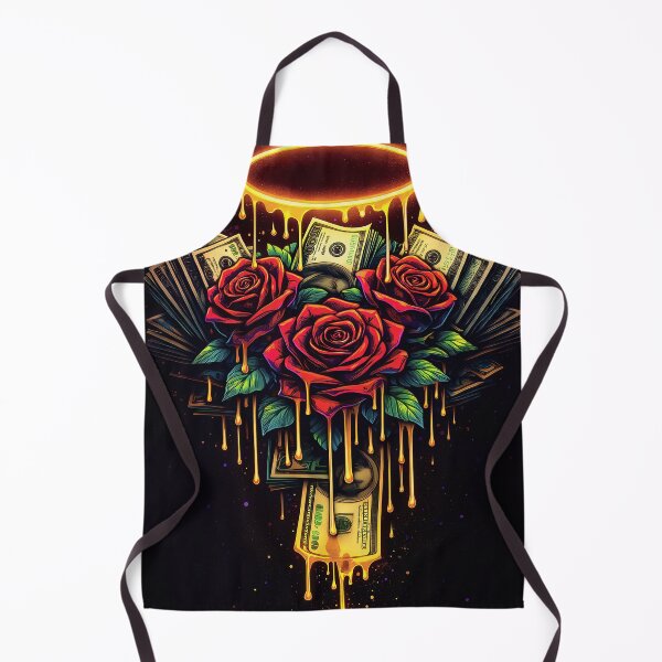 Item preview, Trap Roses & Money Halo – Urban Streetwear Gold Drip Design designed and sold by GCR1.