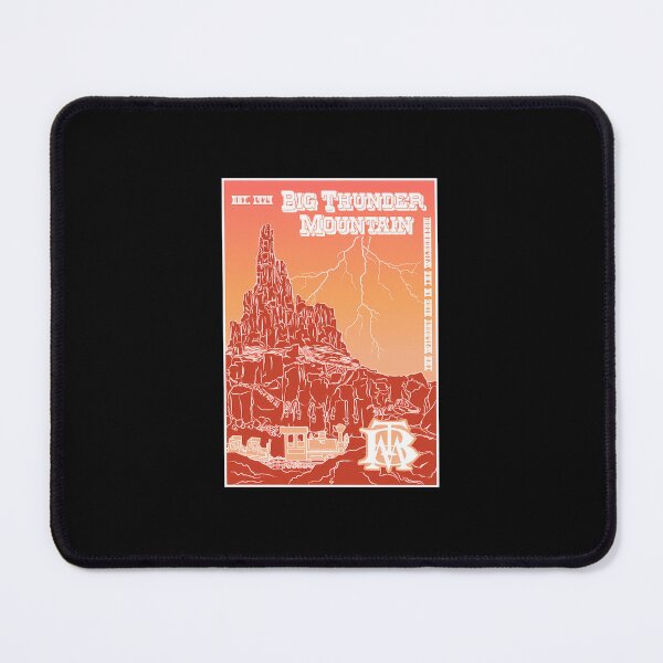 Item preview, Big Thunder Mountain Poster designed and sold by tranbichst98974.