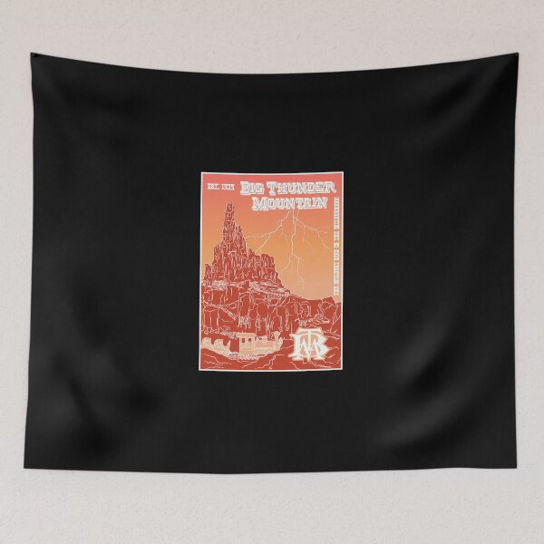 Item preview, Big Thunder Mountain Poster designed and sold by tranbichst98974.