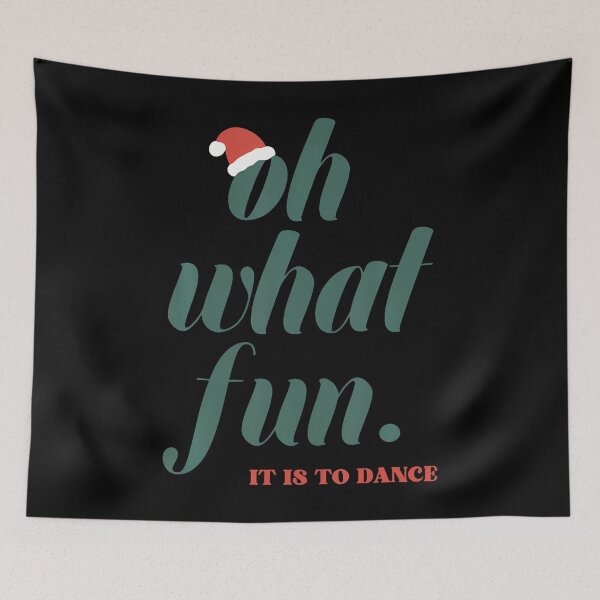 Item preview, Oh What Fun It Is To Dance designed and sold by BarbaraLillie.
