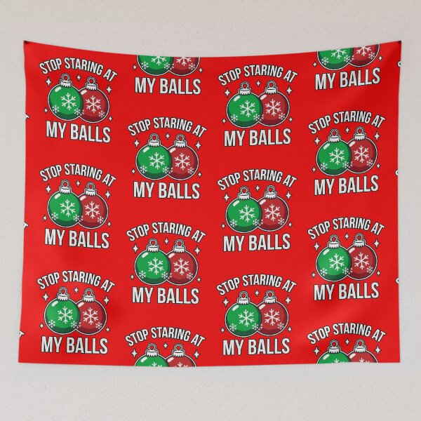 Item preview, Stop Staring At My Balls designed and sold by WoodburyLake.