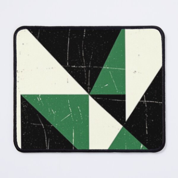Item preview, part abstract distressed green geometric design designed and sold by SmashingDeals.