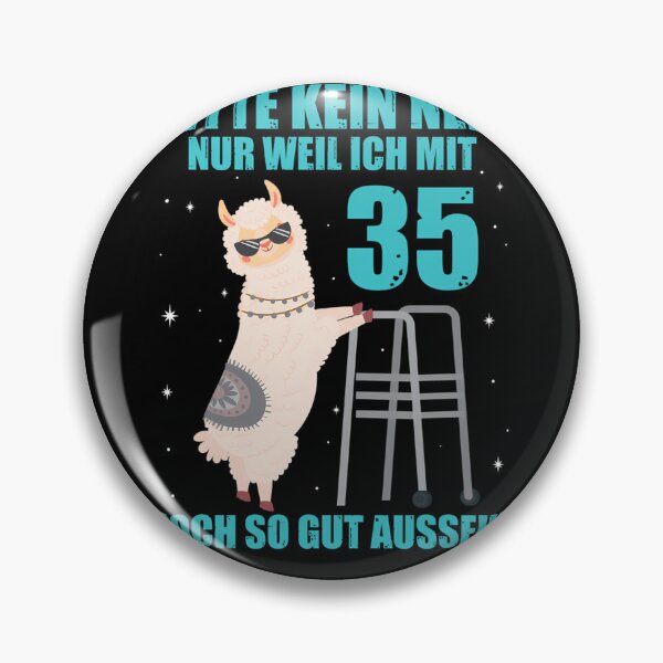 Item preview, 35.-Geburtstag-Geschenk-Lama-Alpaka-Bitte-Kein-Neid-35-Jahre designed and sold by StephanieStrack.
