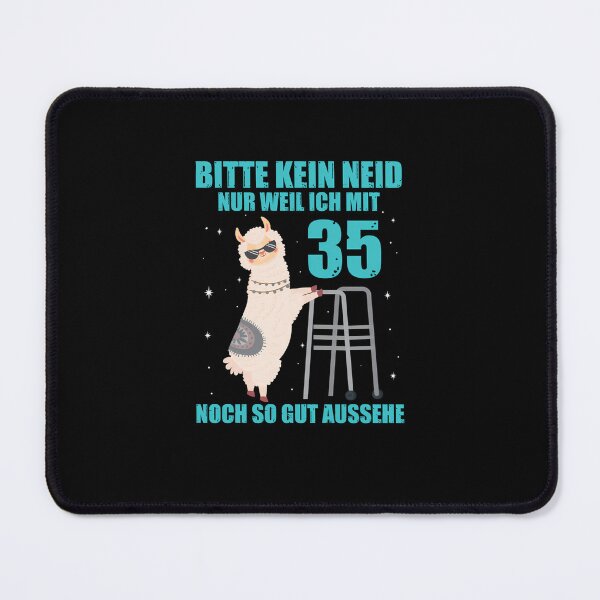 Item preview, 35.-Geburtstag-Geschenk-Lama-Alpaka-Bitte-Kein-Neid-35-Jahre designed and sold by StephanieStrack.