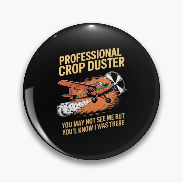 Item preview, Professional Crop Duster Funny Crop Dusting Airplane designed and sold by velltoons.