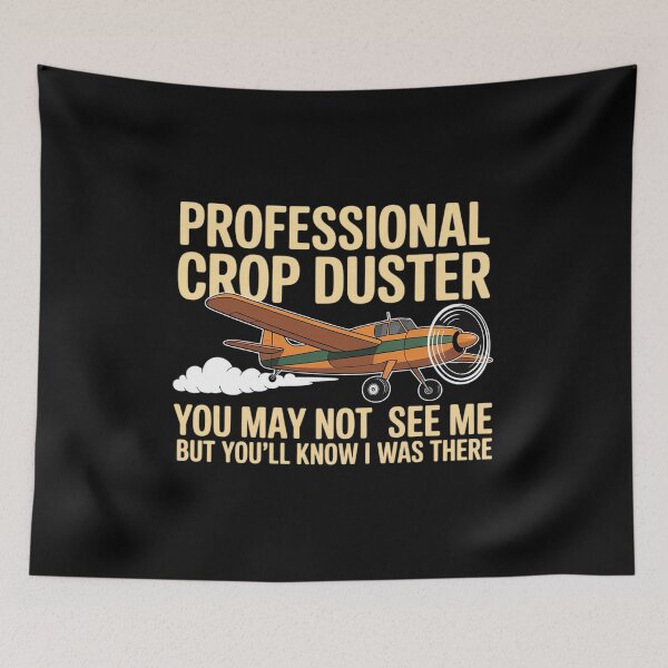 Item preview, Professional Crop Duster Funny Crop Dusting Airplane Pilot designed and sold by velltoons.
