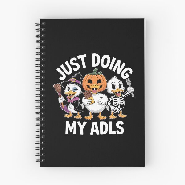 Item preview, Cute Funny Silly Gooses Pumpkin Just Doing My ADLS Halloween  designed and sold by MinaReinger.