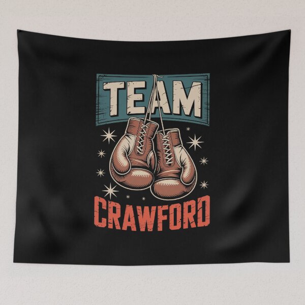 Item preview, Crawford Last Name Retro Family Name Crawford Boxing designed and sold by AmparoBoyle.