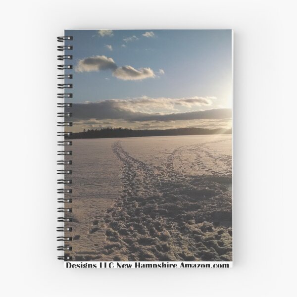 Item preview, Sunset on a frozen lake designed and sold by AK Designs LLC of New Hampshire.