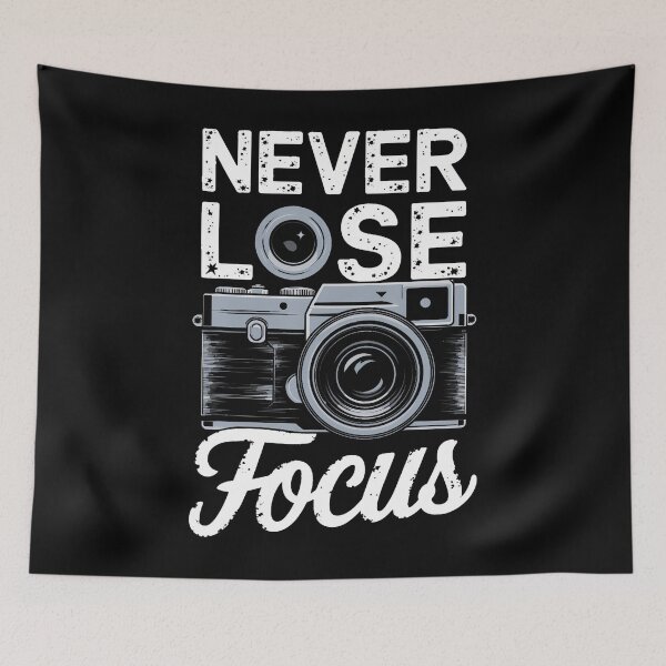 Item preview, Never Lose Focus Cameraman Photo Camera Funny Photographer designed and sold by MarionCharleen.