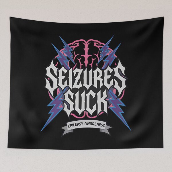 Item preview, Seizures Suck Epilepsy Awareness designed and sold by judithcooley.