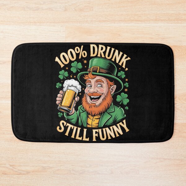 Item preview, Drunk Funny Leprechaun designed and sold by LittleBO5.
