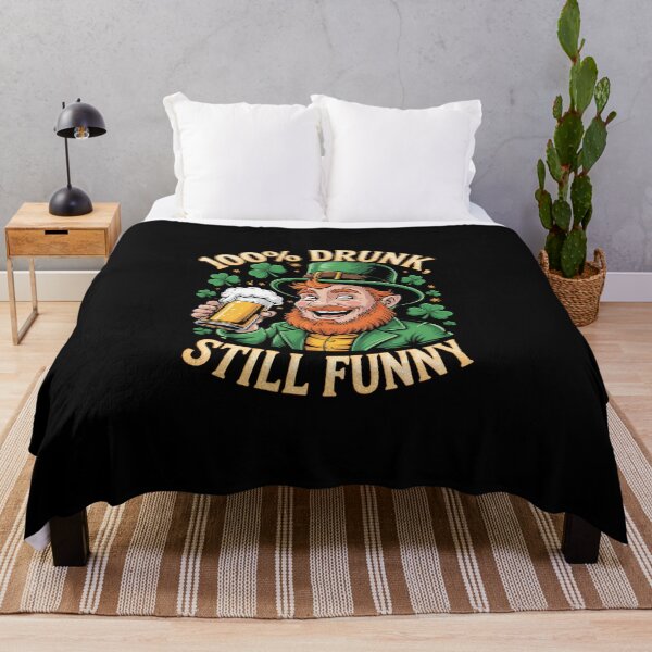 Item preview, Drunk Funny Leprechaun designed and sold by LittleBO5.
