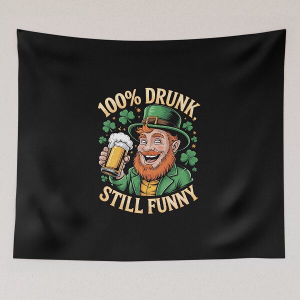 Item preview, Drunk Funny Leprechaun designed and sold by LittleBO5.