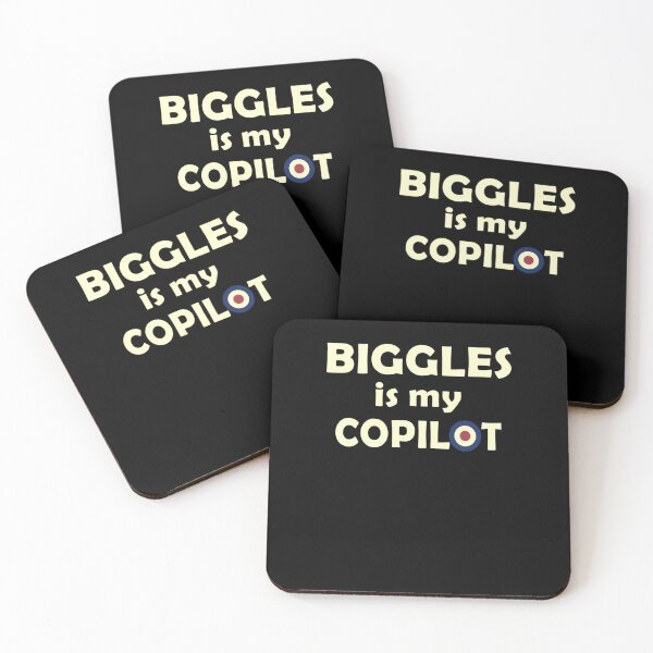 Item preview, BIGGLES IS MY COPILOT   designed and sold by phantrunguxudm.