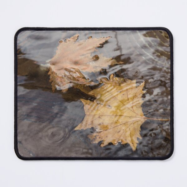 Item preview, Autumn Maple Leaves Floating in a Copper Fountain designed and sold by Georgia Mizuleva.