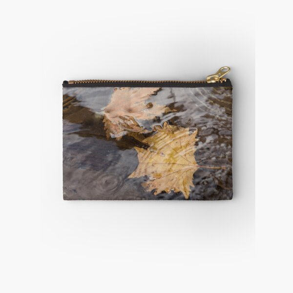 Item preview, Autumn Maple Leaves Floating in a Copper Fountain designed and sold by Georgia Mizuleva.