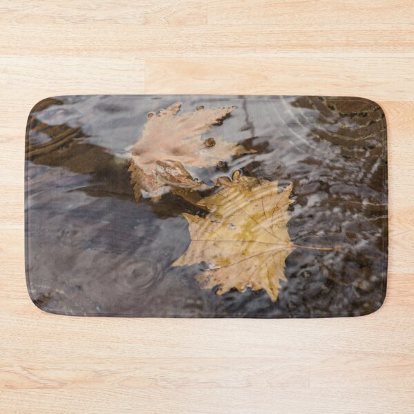 Item preview, Autumn Maple Leaves Floating in a Copper Fountain designed and sold by Georgia Mizuleva.