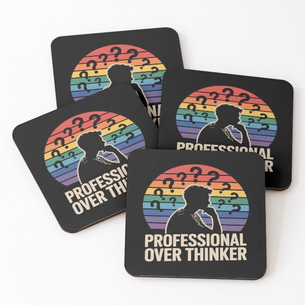 Item preview, Professional Overthinker Question Mark for Thinkers designed and sold by FndPardaL.