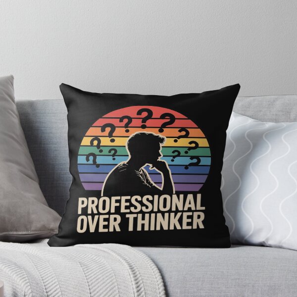 Item preview, Professional Overthinker Question Mark for Thinkers designed and sold by FndPardaL.