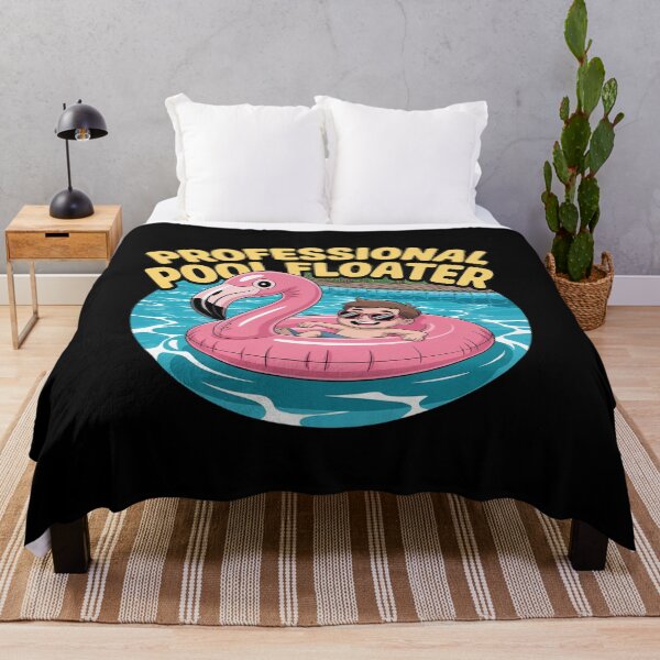 Item preview, Professional Pool Floater Funny Flamingo Summer Vacation designed and sold by FndPardaL.