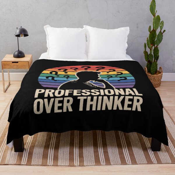 Item preview, Professional Overthinker Question Mark for Thinkers designed and sold by FndPardaL.