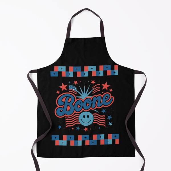 Item preview, Boone Checkered Personalized Name US Flag Retro designed and sold by RayArmstrong.