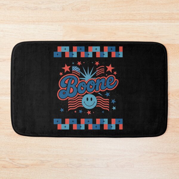 Item preview, Boone Checkered Personalized Name US Flag Retro designed and sold by RayArmstrong.