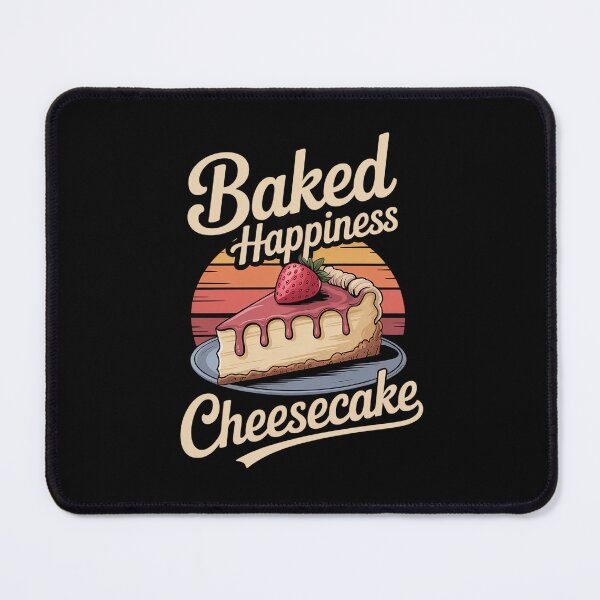 Item preview, Baked Happiness Cheese Cake Strawberry Cheesecake Day designed and sold by HaileyRobel.