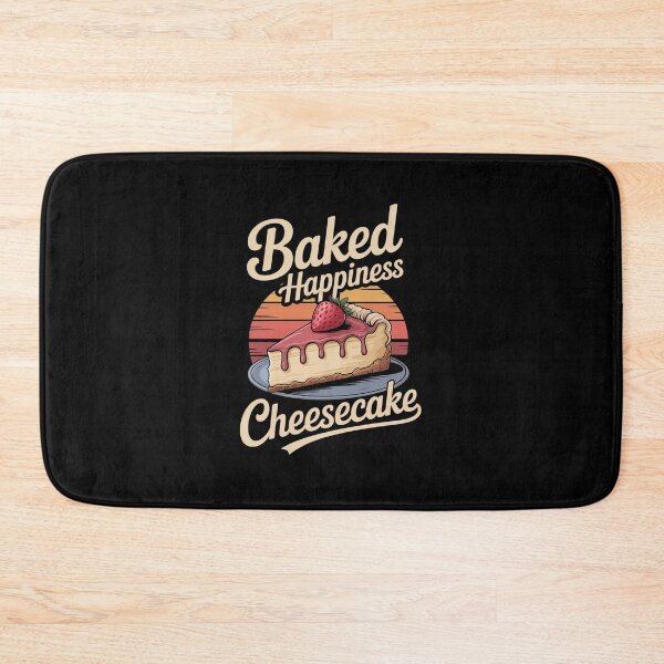 Item preview, Baked Happiness Cheese Cake Strawberry Cheesecake Day designed and sold by HaileyRobel.