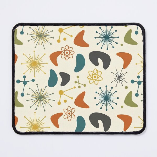 Item preview, Mid-Century Modern Atomic Age Seamless Pattern | Retro 50s Geometric Starburst designed and sold by StickyGuys.