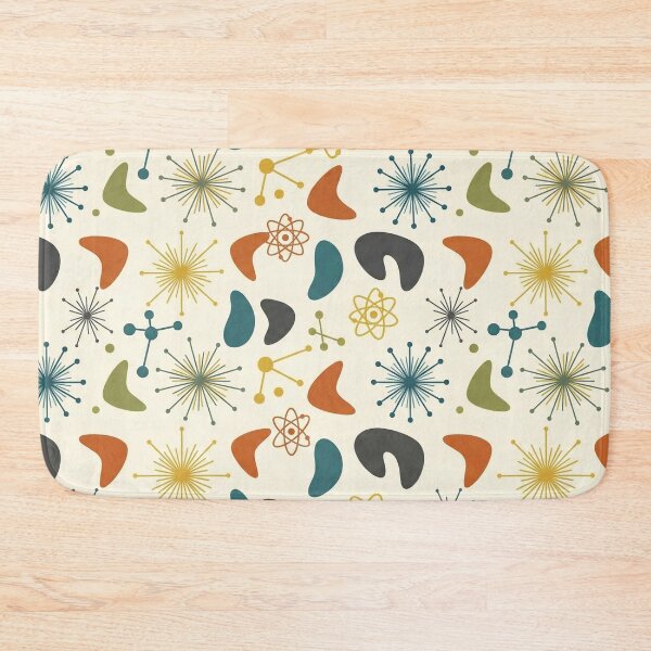 Item preview, Mid-Century Modern Atomic Age Seamless Pattern | Retro 50s Geometric Starburst designed and sold by StickyGuys.