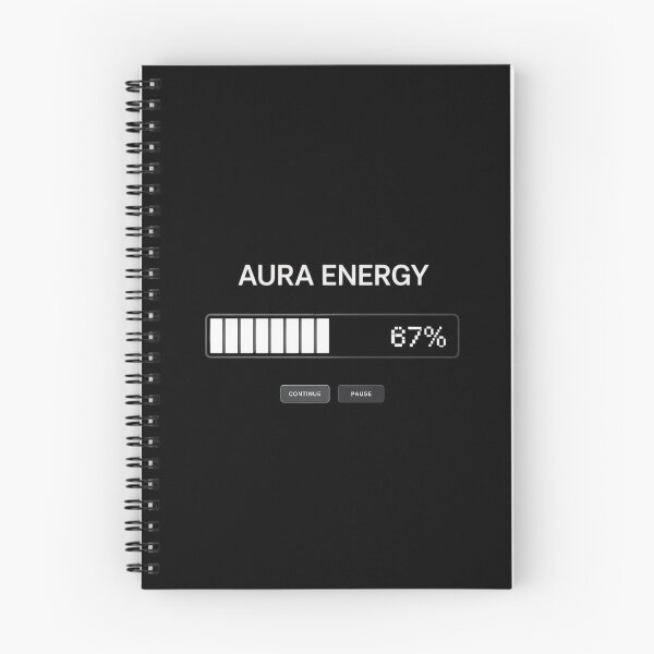 Item preview, Aura Energy at 67 Funny Six Seven Meme Gen Alpha Slang designed and sold by MinaReinger.