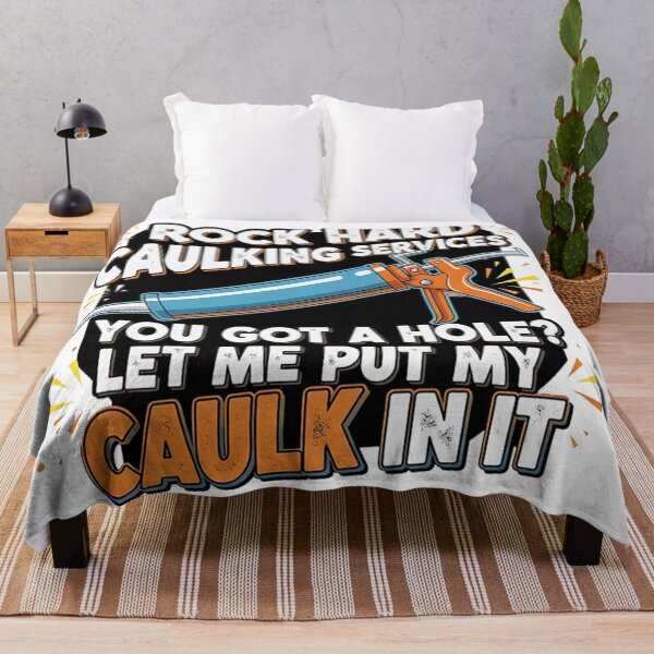 Item preview, Vintage Funny Rock Hard Caulking Services designed and sold by johnhaugg.