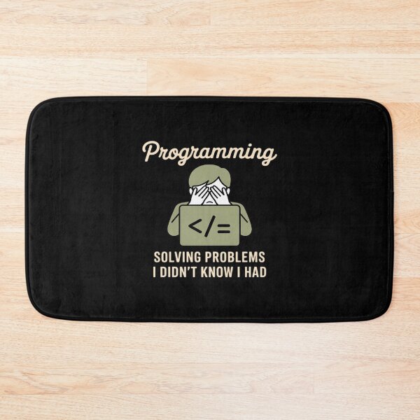 Item preview, Programming Solving Problems Coder Novelty designed and sold by FndPardaL.