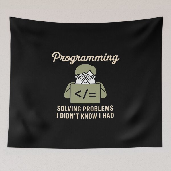 Item preview, Programming Solving Problems Coder Novelty designed and sold by FndPardaL.