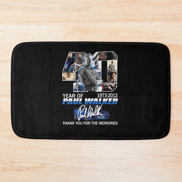 Item preview, 40-Years-Of-Fast-And-Furious-19732013-Paul-Walker-Signature-Thank-You-For-The-Memories--Designer-Cl designed and sold by JenniferMitche.