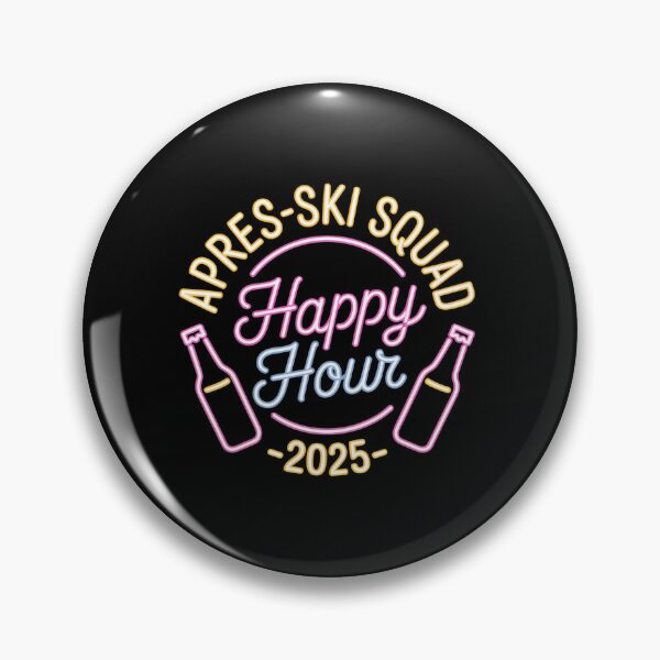 Item preview, 2025 Apres-Ski Squad 80's 90's Retro Happy Hour Skiing Funny designed and sold by milanforbes.