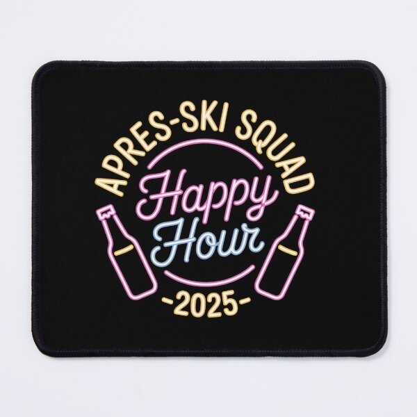 Item preview, 2025 Apres-Ski Squad 80's 90's Retro Happy Hour Skiing Funny designed and sold by milanforbes.