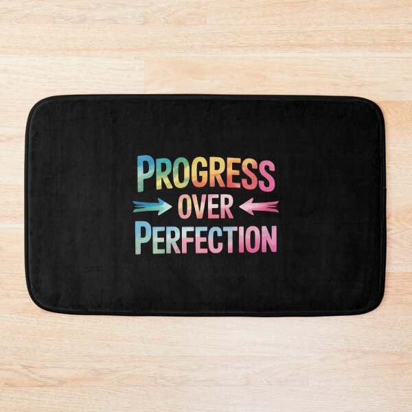 Item preview, Progress Over Perfection Motivational Quote Tie Dye Learner designed and sold by FndPardaL.